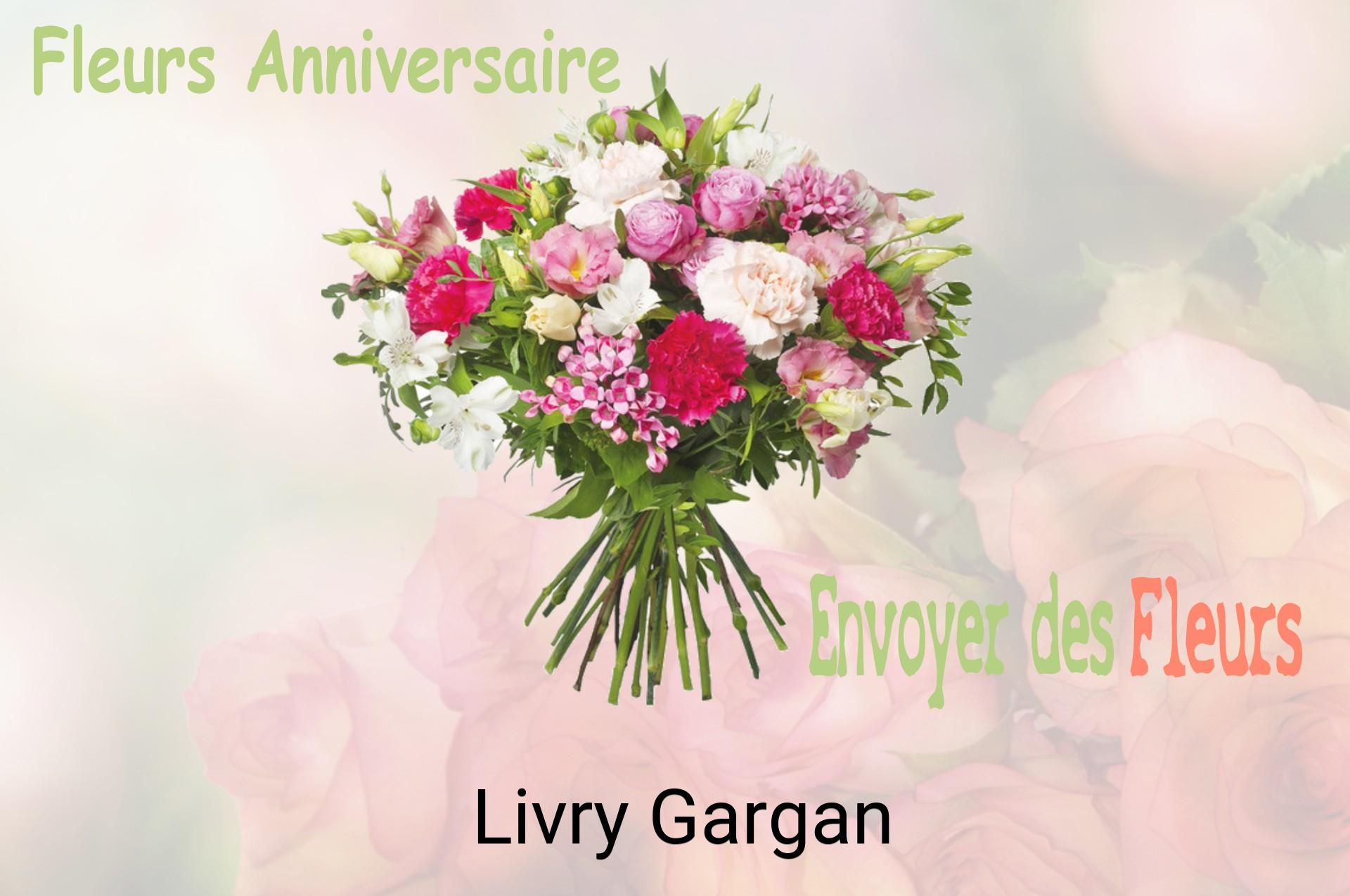 Bouquet de fleurs d’anniversaire livré à Livry-Gargan