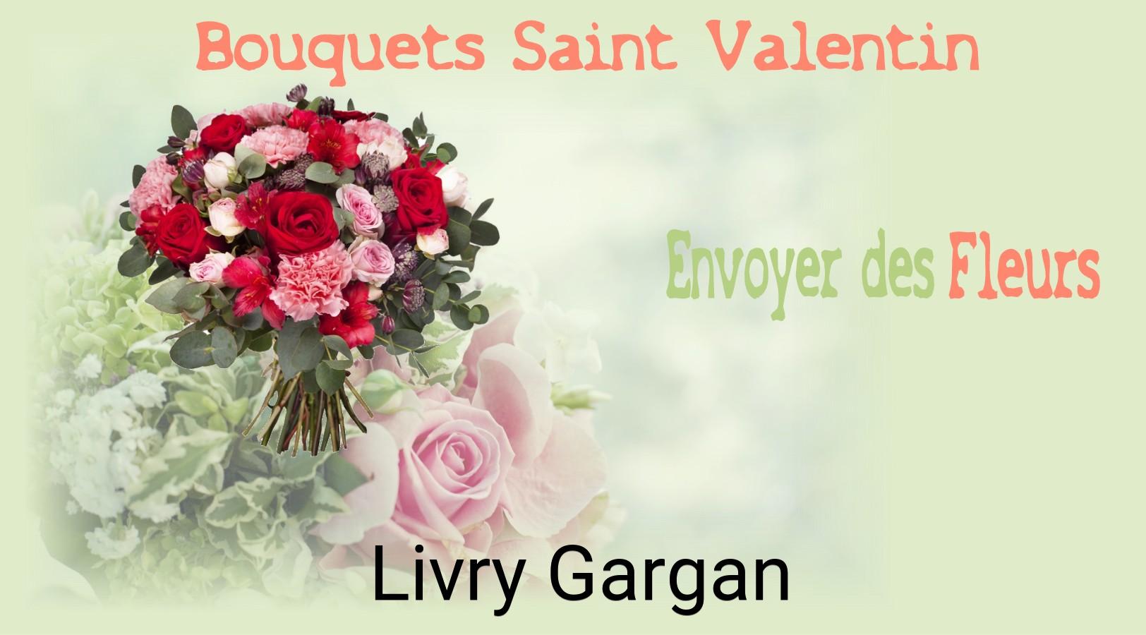 Roses de Saint-Valentin livrées à Livry-Gargan
